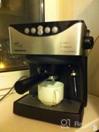 img 1 attached to Rozhkovy coffee maker REDMOND RCM-1503, silver/black review by Ewa Ewunia ᠌
