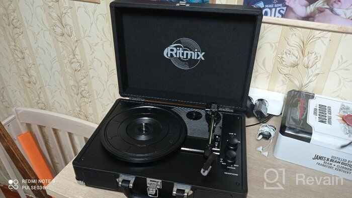 img 1 attached to 🔊 Eye-catching Vinyl Player: Ritmix LP-120B UK Flag Edition review by Hayden Xin ᠌