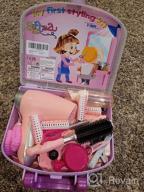 img 1 attached to Give Your Little Girl A Hair Styling Adventure With Gifts2U'S 23-Piece Kids Beauty Salon Toy Kit review by David Elam