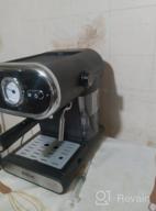 img 3 attached to Rozhkovy coffee maker Kitfort KT-702, black review by Anastazja Chodzkiewi ᠌