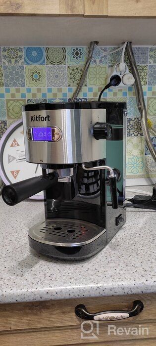 img 1 attached to Coffeemaker Kitfort KT-740, black review by Aneta Szczepaska ᠌