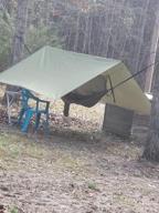 img 1 attached to Hammock Rain Tarp With 32Ft Long Ridgeline For Ultimate Protection Against Rain And Snow review by Johnny Chambers