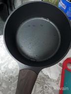 img 1 attached to Healthy Nonstick Saucepan With Lid For Stove Top Cooking - SENSARTE 1.5 Quart Nonstick Pot With Glass Lid, PFOA Free review by Edy Yukface