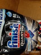 img 1 attached to Experience Ultimate Clean & Shine With Finish Quantum Powerball Dish Tabs, Jet-Dry Rinse Agent, And In-Wash Dishwasher Cleaner review by Tim Hollins