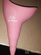 img 1 attached to JefDiee Female Urination Device: Silicone Pee Funnel for Women - Stand Up with Ease! Reusable Women's Urinal for Camping, Hiking, Outdoor Activities review by Darryl Duncan