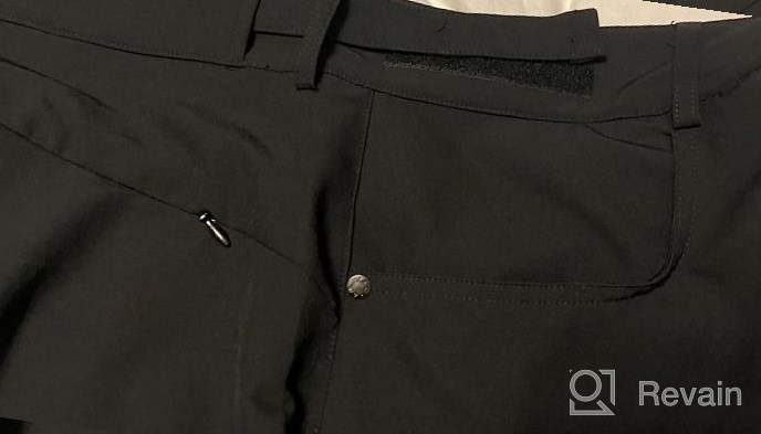 img 1 attached to Stay Dry On Your Next Adventure With Men'S Waterproof Hiking Shorts - Featuring Quick-Dry Fabric And Multiple Pockets For All Of Your Essentials review by Scott Reid