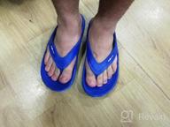 img 1 attached to Stay Comfortable And Active With LUFFYMOMO Men'S Arch Support Sport Sandals review by Alex Rea
