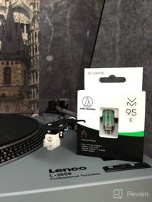 img 6 attached to 🎶 Enhanced Audio-Technica AT-VM95E Dual Moving Magnet Turntable Cartridge in Green