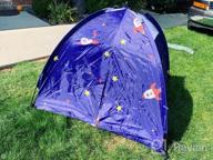 img 1 attached to Kids Pop Up Tunnel Tent For Indoor Outdoor Play - 3 In 1 Design For Toddler Boys Girls (Purple) review by Katresa Jones