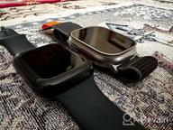 img 3 attached to ⌚ Revolutionize Your Style and Connectivity with Apple Watch Ultra 49mm Titanium Case Cellular Smart Watch, Titanium/Green Alpine Loop review by Muhammad Taufik ᠌