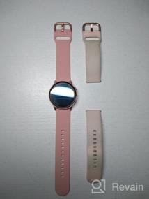 img 6 attached to Silicone strap 20 mm for Samsung Galaxy Watch 42 mm, blue
