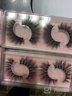 img 1 attached to Get Glamorous With MAGEFY 30 Pairs Of Soft Faux Mink Lashes In 10 Styles: Wholesale Bulk Pack With Glitter Boxes And Organza Bags review by Mysocalled Gaultier