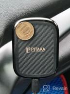 img 1 attached to 🔌 Pitaka CM3001Q Black/Black: Magnetic Holder with Wireless Charging Excellence review by Goro Ueda ᠌