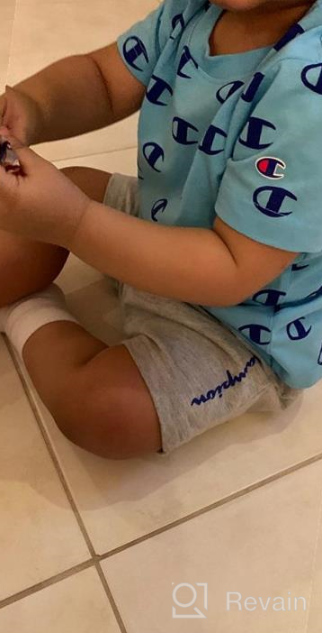 img 1 attached to 👕 Scarlet Boys' Clothing Sets: Champion Little French Shorts review by Johnathan Rothstein