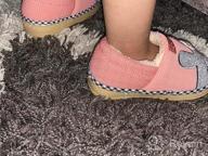 img 1 attached to Cozy Dinosaur House Slippers For Kids - Warm Fur Lined Indoor Shoes By JACKSHIBO review by Ron Mohammed