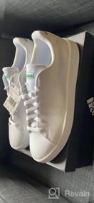 img 2 attached to Adidas Advantage Tennis White Green Men's Shoes for Athletic