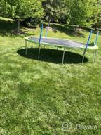 img 1 attached to Jump Into Fun With Merax Trampoline: 12FT & 14FT With Safety Enclosure, Basketball Hoop, Ladder, And Heavy Duty Materials For Kids And Adults review by Jason Marquez