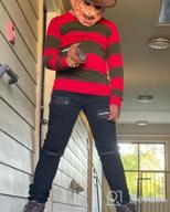 img 1 attached to 🎃 GirlzWalk Unisex Freddy Halloween Sweater for Boys' Apparel review by Marcus Chavva