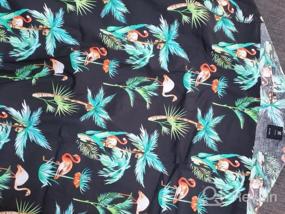img 6 attached to Men'S Short Sleeve Hawaiian Button Up Shirt