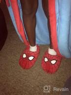 img 1 attached to Marvel Avengers Spider Man Mooshy Slippers review by Eric Froedge