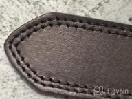 img 1 attached to Men'S Top Grain Leather Belt - Kolossus Belts For Men review by Eric Teshome