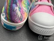 img 1 attached to Dress Your Little Explorer in Style with Rainbow Daze Toddler Sneaker Dinosaurs Boys' Shoes review by Jason Elliss