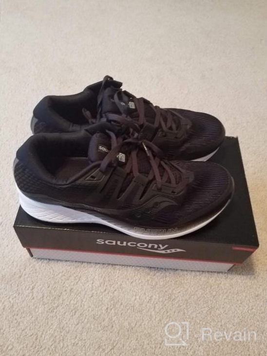 img 1 attached to Saucony Ride 11 5 Grey Shade Men's Shoes and Athletic: Ultimate Comfort for Active Men review by Myron Lovro