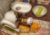 img 3 attached to Kitfort KT-1110-1 screw juicer, green review by Edyta Cioch ᠌
