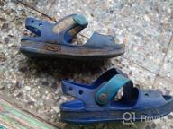 img 1 attached to Crocs Kids Crocband Sandal: Toddler Boys' Shoes Designed for Comfort and Style in Sandals review by Jason Sergeantson