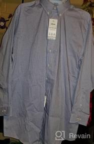 img 3 attached to Men's IZOD Dress Stretch Blueberry Sleeve Clothing: Stylish Shirts for Superior Comfort