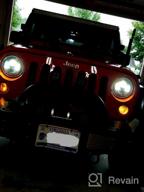 img 1 attached to Front LED Turn Signal Light Compatible With 2007-2017 Jeep Wrangler JK | LITEWAY Fender Side Marker Parking Lights review by Ryan Dillon