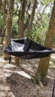 img 1 attached to Camping Bliss With Hitorhike 2-In-1 Hammock & Mosquito Net With Nylon Tree Straps, Aluminum Poles & Steel Carabiners - Ideal For Backpacking, Beach, Travel & Backyard Adventures! review by Shane Sanchez