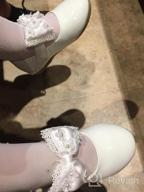 img 1 attached to 👠 MAXU Little Girls Adorable Dress Shoes: Stylish Flats for Girls review by Melissa Cervantes