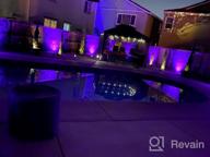 img 1 attached to Transform Your Yard With ZUCKEO'S 10-Pack RGB Color Changing Landscape Lighting – Remote Control, Waterproof And Easy To Install! review by Jeff Shapiro