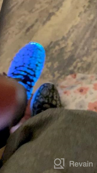 img 1 attached to 👟 Boys' Sneakers with Blinking Lights: Perfect for Festivals, Christmas, and Halloween review by Jeremiah Whiteley