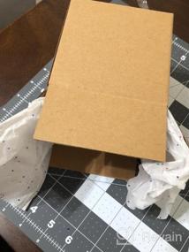 img 7 attached to 25 упаковок небольших упаковочных коробок: картонные коробки Edenseelake 6 X 6 X 6 дюймов