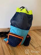 картинка 1 прикреплена к отзыву BeeGreen Folding Beach Bag With Pouch, Mesh Backpack For Kids Swimming Pool Sports Boxing Equipment Drawstring Backpack от Simo Whisperer