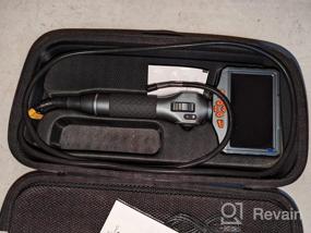 img 6 attached to Industrial Grade Articulating Borescope Inspection Camera With 5" IPS Screen And HD 1080P Flexible Cable Snake For Accurate Inspections