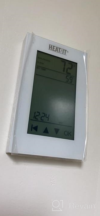 img 1 attached to Revolutionize Your Home Climate Control With HEATIT ET-7A - Touchscreen Thermostat With Voice Commands review by Aaron Vazquez