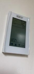 img 4 attached to Revolutionize Your Home Climate Control With HEATIT ET-7A - Touchscreen Thermostat With Voice Commands