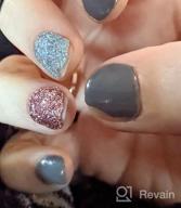 img 1 attached to Dip Powder Nail Kit: 8 Versatile Colors With All Essentials For Easy DIY French Nail Art At Home - No UV Lamp Needed! review by Trey Dikici