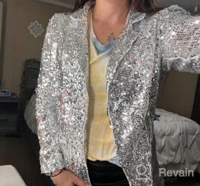 img 6 attached to Sparkle In Style With KANCY KOLE Women'S Sequin Jackets!