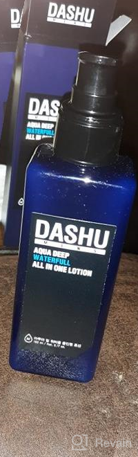 img 1 attached to DASHU Aqua Deep Waterfull All In One Lotion For Men 5.17Oz – Anti-Wrinkle, Face Moisturizer Lotion review by Barton Perez