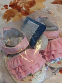 img 6 attached to Soft Sole Summer Sandals For Baby Boys And Girls - First Walkers Beach Shoes And Flat Shoes