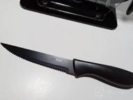 img 1 attached to Upgrade Your Kitchen With EatNeat'S Deluxe 18 Piece All Black Knife Set And Cutting Board review by Roberto Tucker