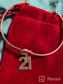 img 5 attached to 🎉 CHOROY 21st Birthday Bracelet - Ideal 21st Gift for Her, Finally Turning 21 Bracelet (21st Bracelet)