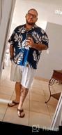 img 1 attached to Experience Comfort In Style: APTRO Men'S 4 Way Stretch Tropical Beach Shirt review by John Talcott