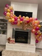 img 1 attached to 100PCS Valentine'S Day Balloon Garland Kit - Perfect For Birthday, Weeding, Baby Shower Or Bachelorette Party Decoration review by Scott Yenson