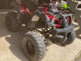 img 3 attached to Burgundy X-PRO 200 ATV Quad: полноразмерный внедорожник и взрослый квадроцикл, большой молодежный квадроцикл на продажу