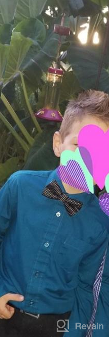 img 1 attached to 👔 Handmade Little Boys Ties and Bow Ties by Carahere - Boys' Accessories for a Stylish Look review by Justin Ewing